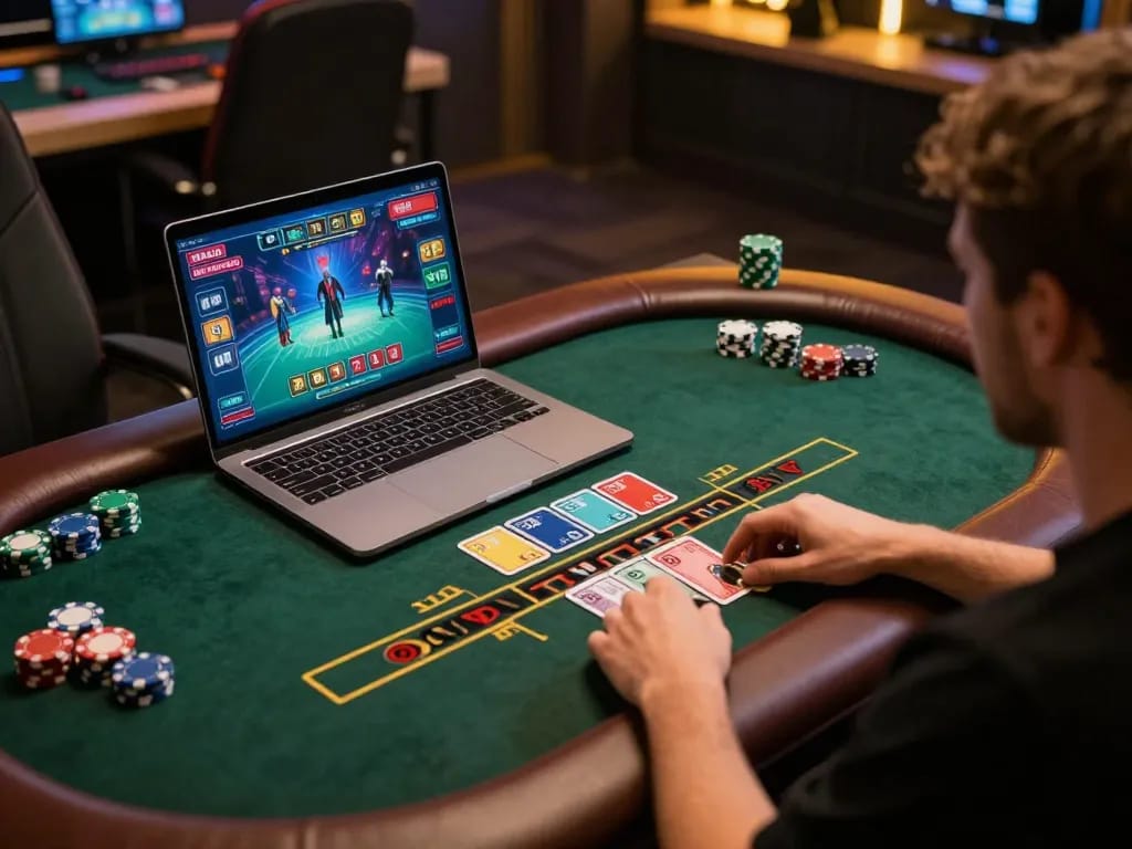 Enjoying a thrilling experience at fun 88 online casino game setup with vibrant gameplay displayed