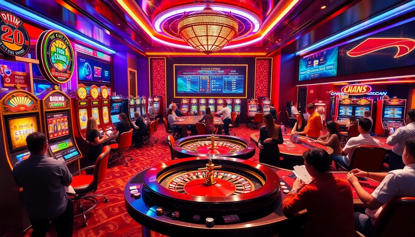 Experience the excitement of gaming with vibrant visuals capturing Casino action at https://luongsontv5.com/.