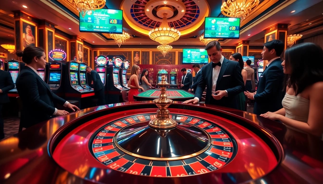 Experience the thrill of gambling at https://tg88-vn.jpn.com/ with exciting roulette games and vibrant casino atmosphere.