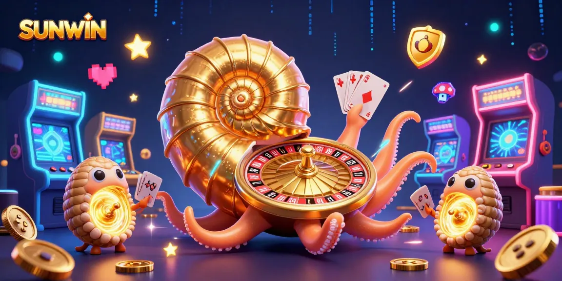 SUNWIN offers thrilling gameplay experiences with an ancient nautilus character and dynamic casino elements.