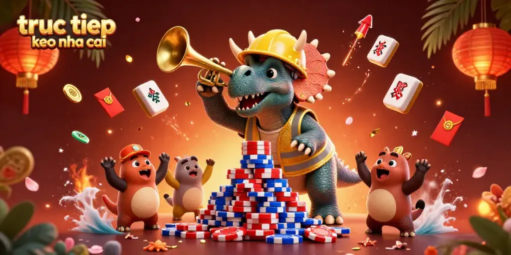 Experience truc tiep keo nha cai excitement with our engaging casino-themed illustration.