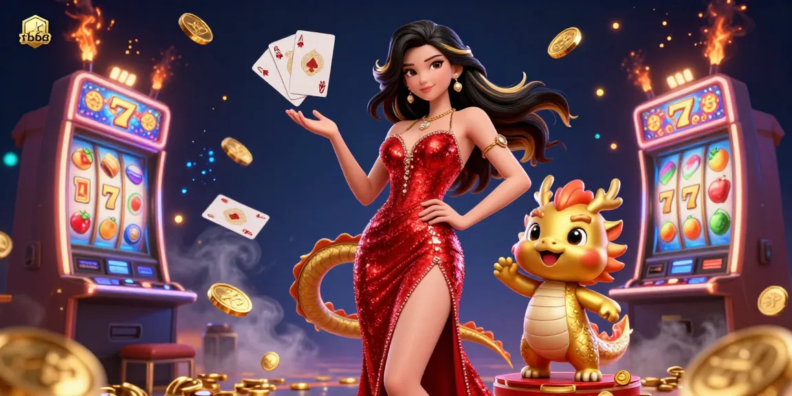 Play slots and win big at fb68 with dynamic 3D visuals showcasing casino excitement.