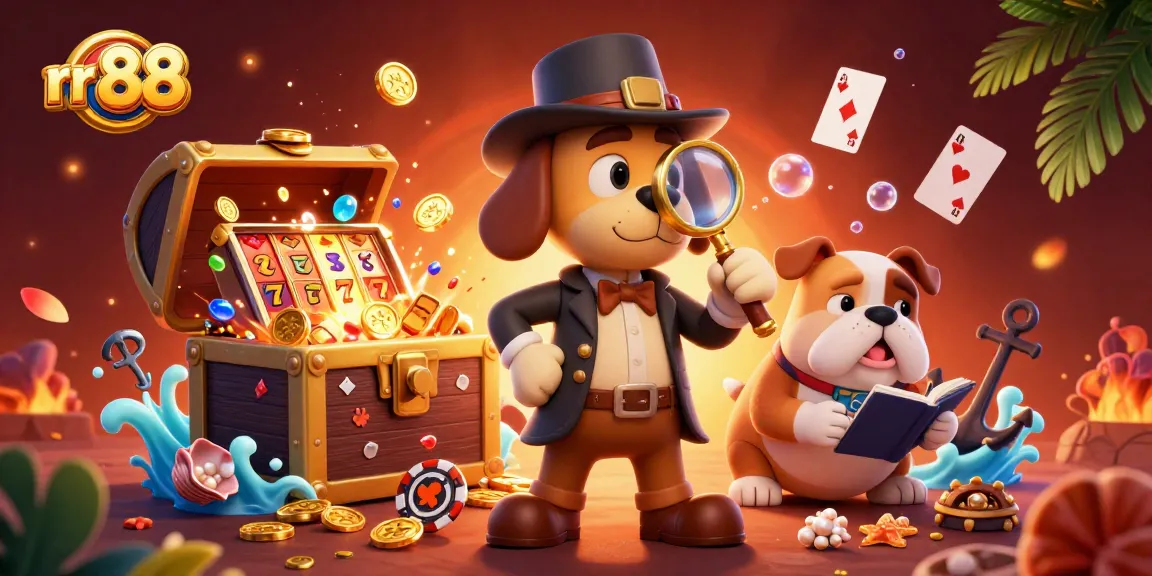 Experience winning with rr 88 as a detective discovers poker clues around a dynamic casino scene.