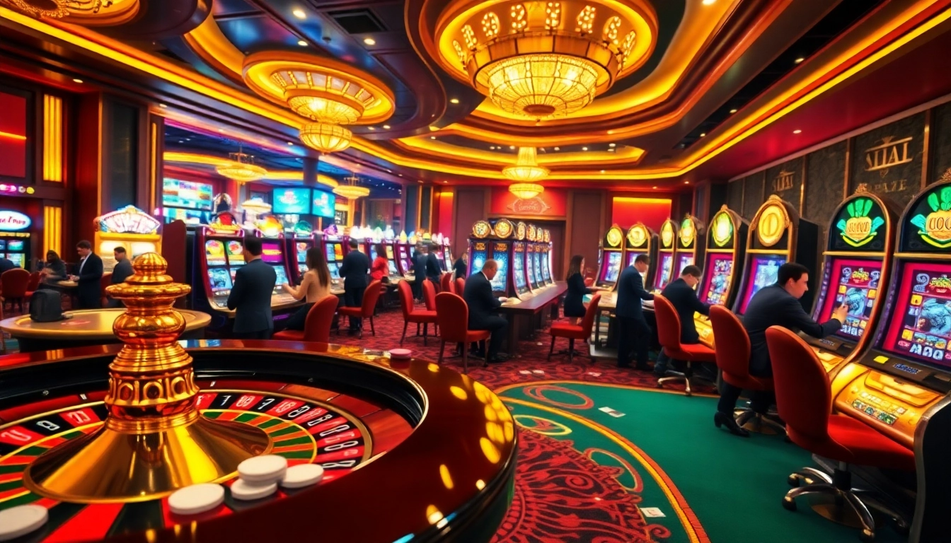 Experience thrilling gaming action at https://789fcom.asia/ with vibrant casino elements and lively players.