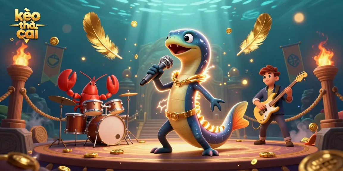 Engage with the latest kèo nhà cái trends at an underwater casino featuring vibrant 3D characters.