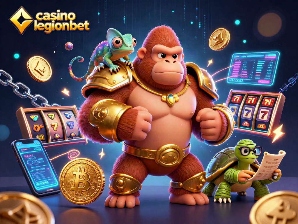 Join the action at casino legionbet with vibrant casino characters and exciting gameplay elements!