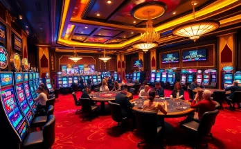 Experience thrilling gameplay at U88 casino, with colorful tables and engaged players.