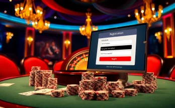 Experience the thrill of gambling as you নিবন্ধন করুন at an online casino.