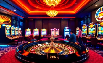 Experience the excitement of gambling at https://13win-asia.com/ with professional casino setups featuring roulette tables and slot machines.