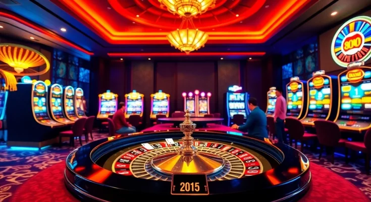Experience the excitement of gambling at https://13win-asia.com/ with professional casino setups featuring roulette tables and slot machines.