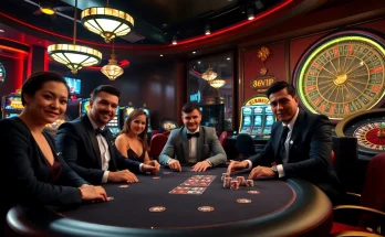 Experience the thrill of 68VIP with vibrant casino games and engaged players showcasing excitement.