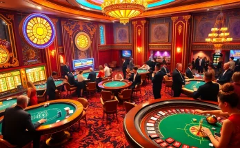 Engage in thrilling chotruyen gameplay with vibrant casino elements and luxurious tables.